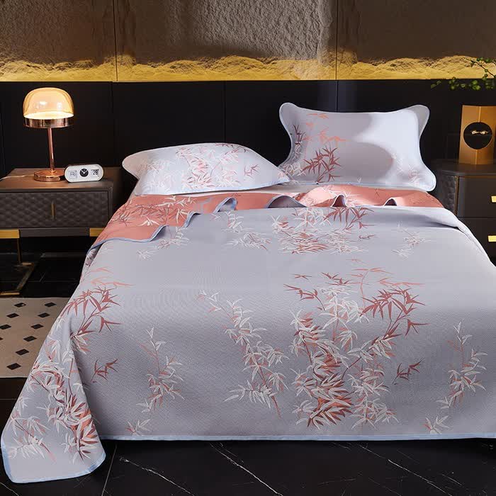 Couette rurale rafraîchissante et réversible en bambou
