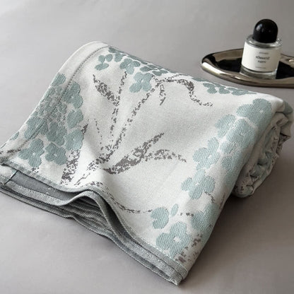Couette simple et respirante en fibres de bambou de style rural
