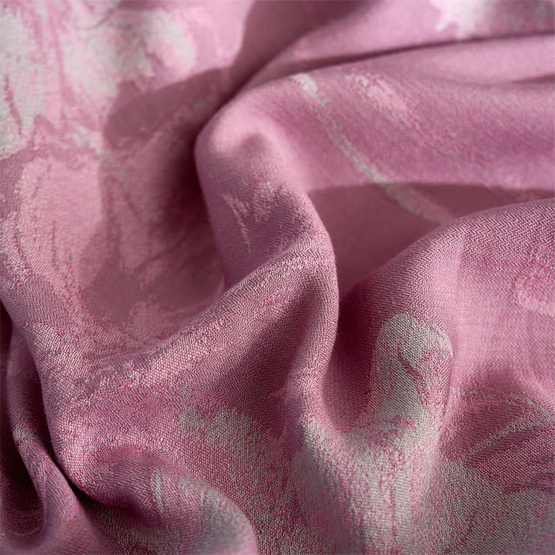 Couette respirante et douce en fibre lyocell avec motif floral