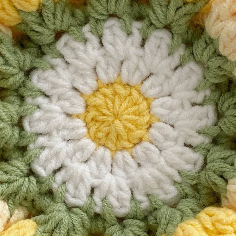 Dessous de verre au crochet fait main en muguet