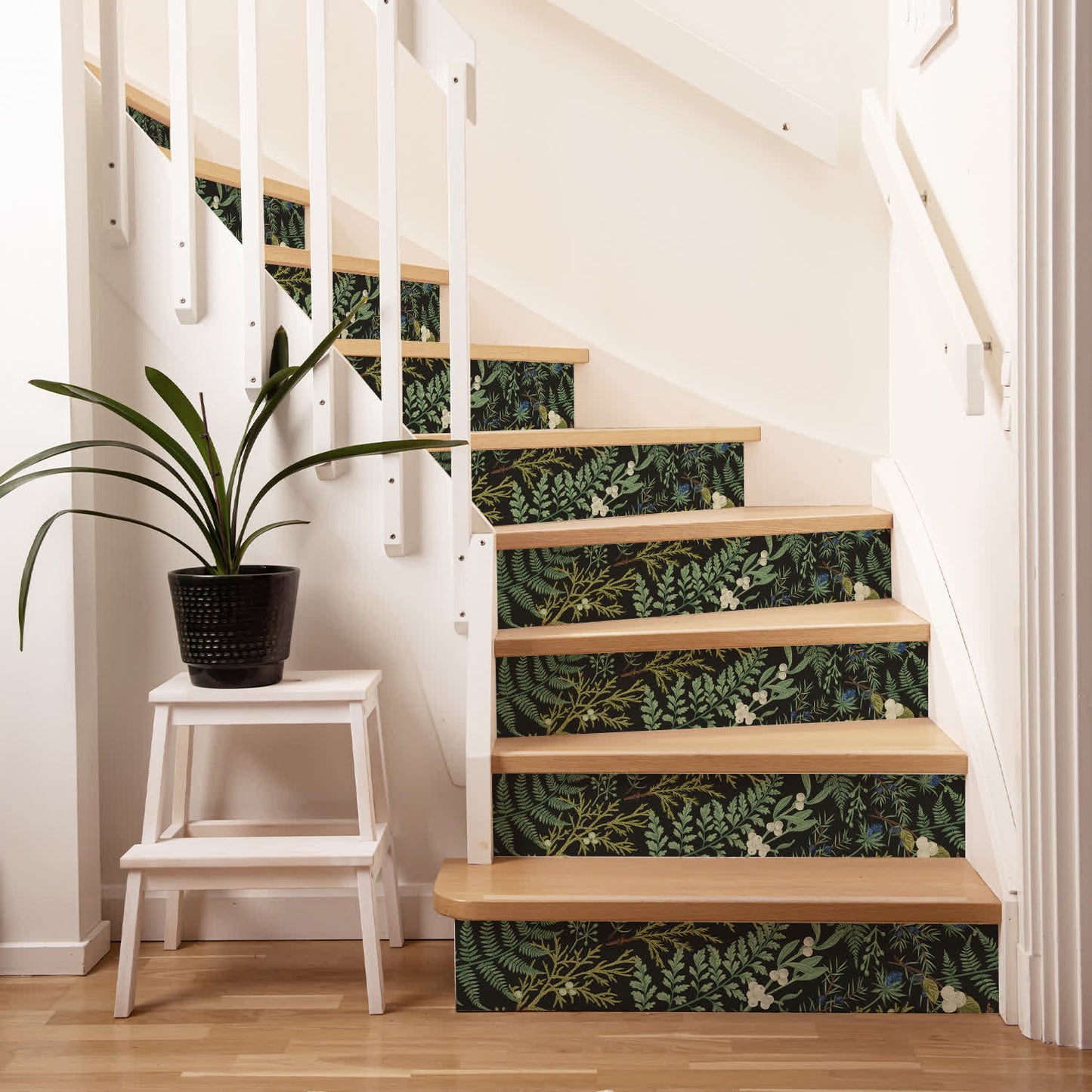 Autocollants imperméables pour marches d'escalier rurales