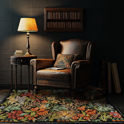 Tapis lavable et antidérapant « Jungle tropicale » pour l'intérieur et l'extérieur