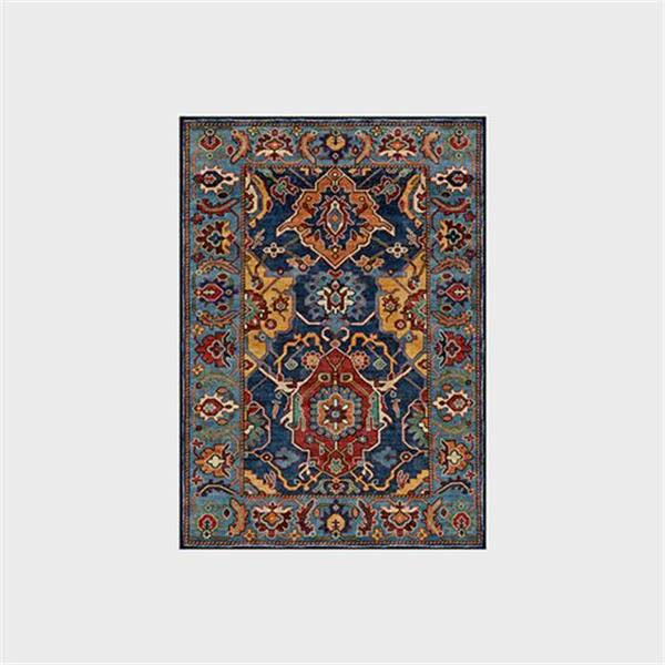 Tapis antidérapant exotique et durable de style vintage