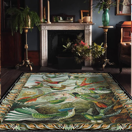 Tapis durable et antidérapant « Rural Bird » pour l'intérieur et l'extérieur