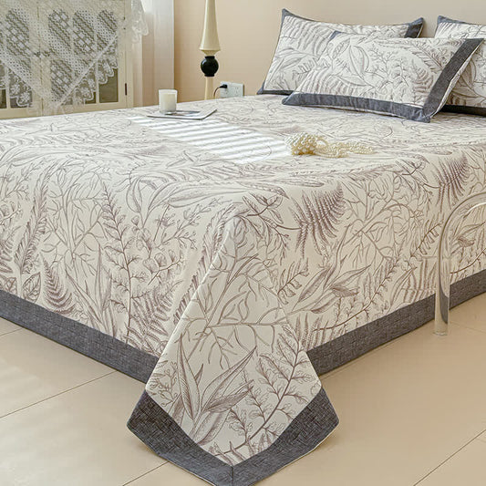 Couette fraîche et élégante en coton botanique