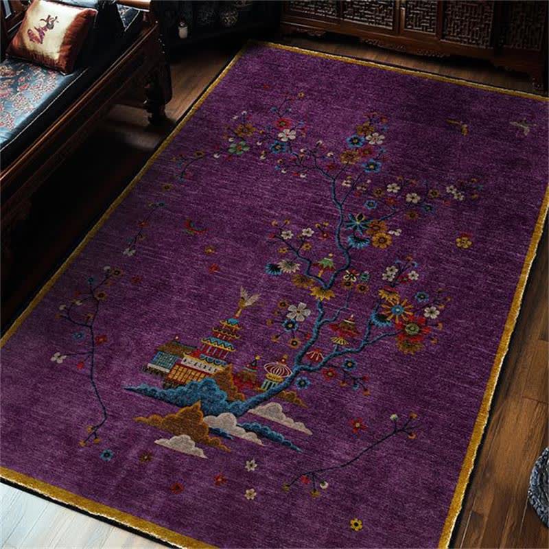 Tapis de paysage naturel lavable et antidérapant