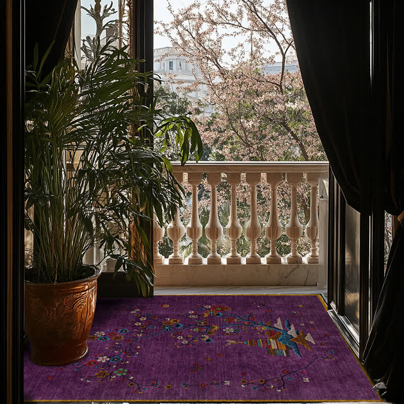Tapis de paysage naturel lavable et antidérapant