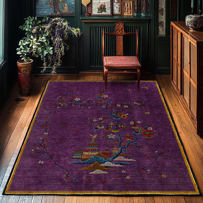 Tapis de paysage naturel lavable et antidérapant
