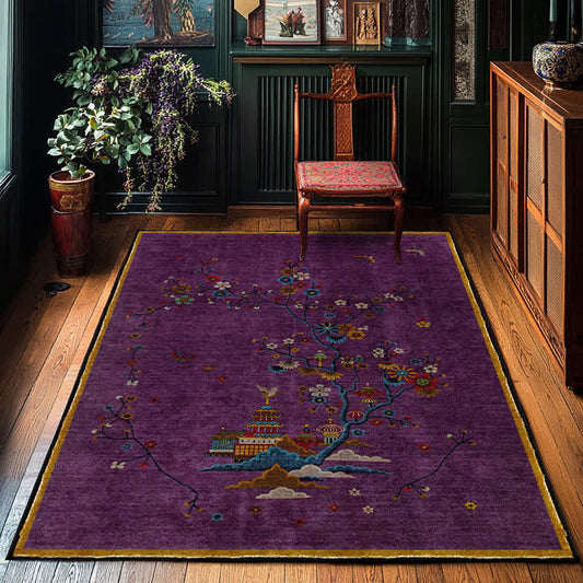 Tapis de paysage naturel lavable et antidérapant