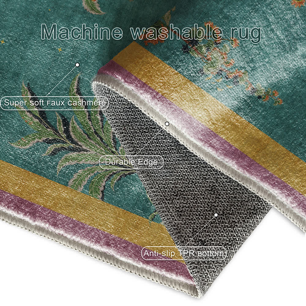 Tapis antidérapant paysage naturel pour usage intérieur et extérieur