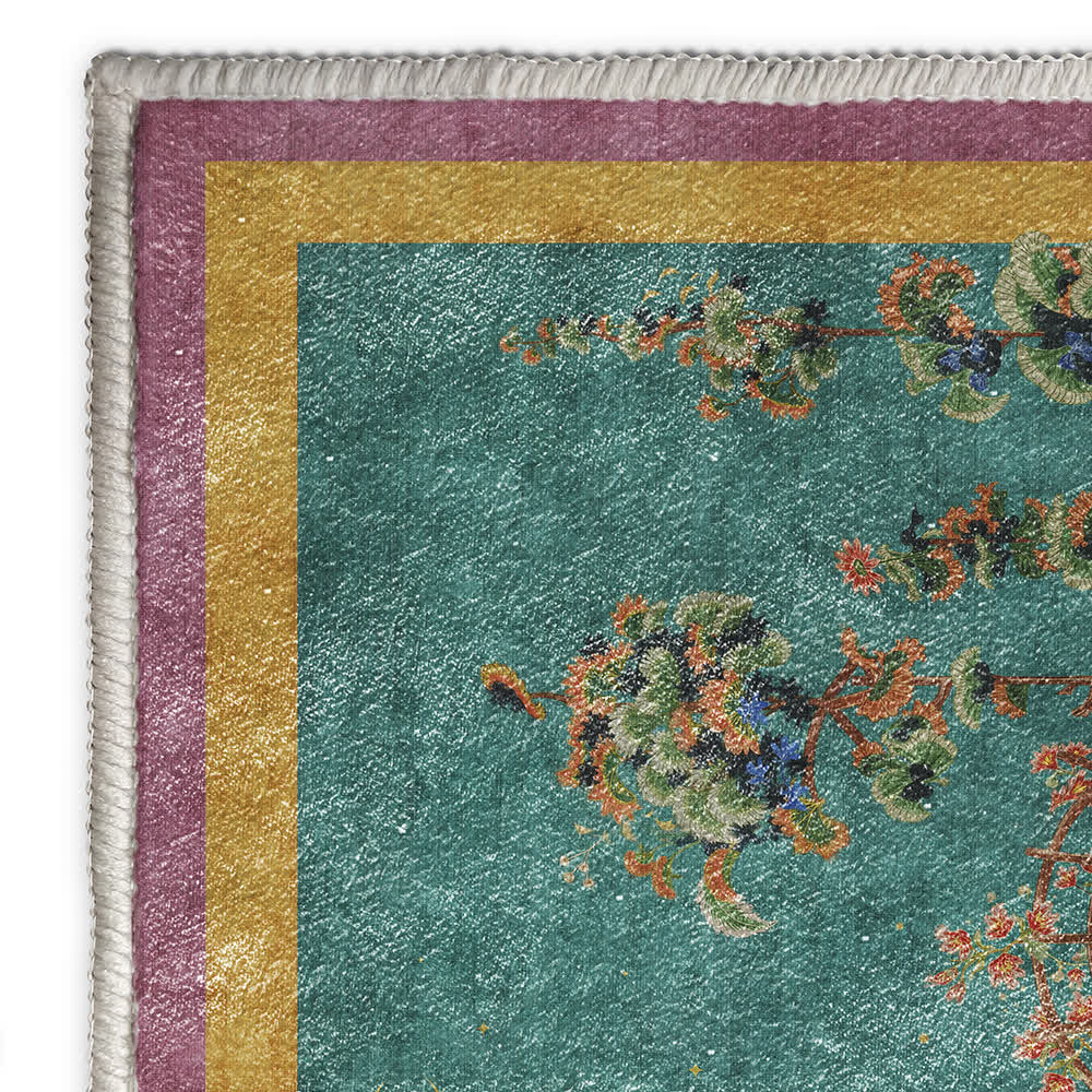 Tapis antidérapant paysage naturel pour usage intérieur et extérieur