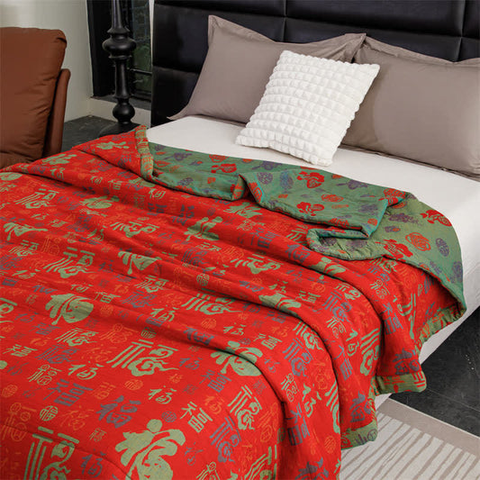 Couette d'été rétro en coton