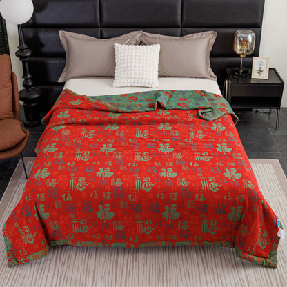 Couette d'été rétro en coton