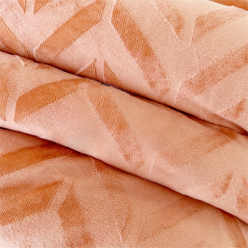 Couverture chaude en sherpa avec âme matelassée