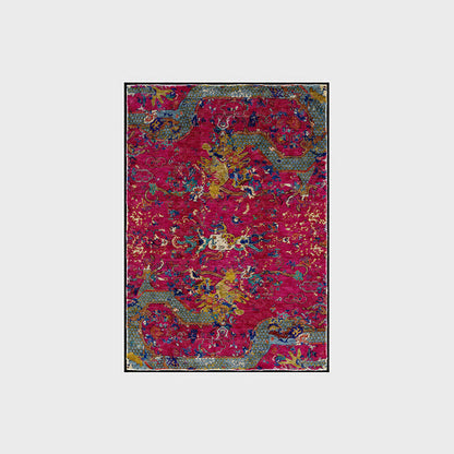 Tapis lavable et doux « Dragon Oriental »