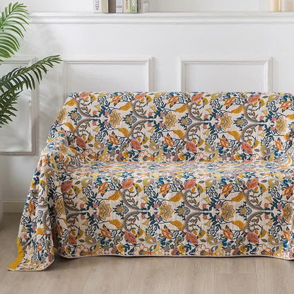 Couette réversible en gaze de coton de style bohème