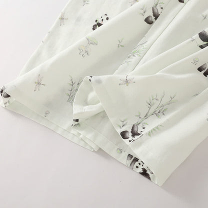 Ensemble de pyjama en fibre de bambou Rural Panda