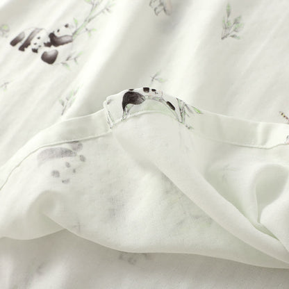 Ensemble de pyjama en fibre de bambou Rural Panda