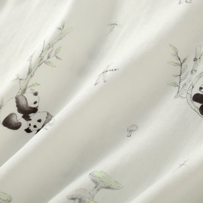 Ensemble de pyjama en fibre de bambou Rural Panda