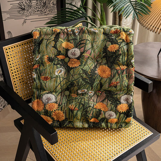 Decorativi, weiches Bodenstuhlkissen mit Blumenmuster