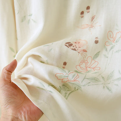 Ensemble pyjama rustique en fibre de bambou