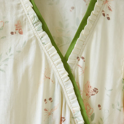 Ensemble pyjama rustique en fibre de bambou