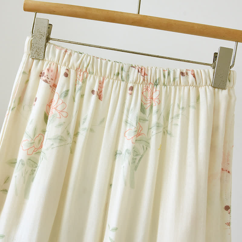 Ensemble pyjama rustique en fibre de bambou