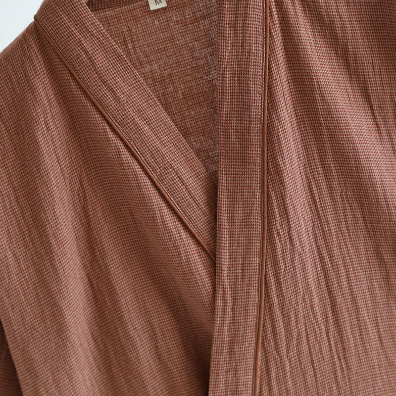 Ensemble pyjama kimono unisexe en gaze de coton
