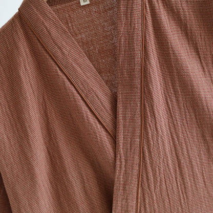 Ensemble pyjama kimono unisexe en gaze de coton