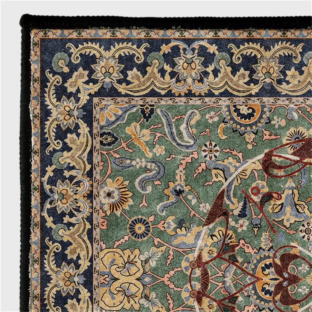 Tapis lavable intérieur/extérieur avec tête de mort gothique