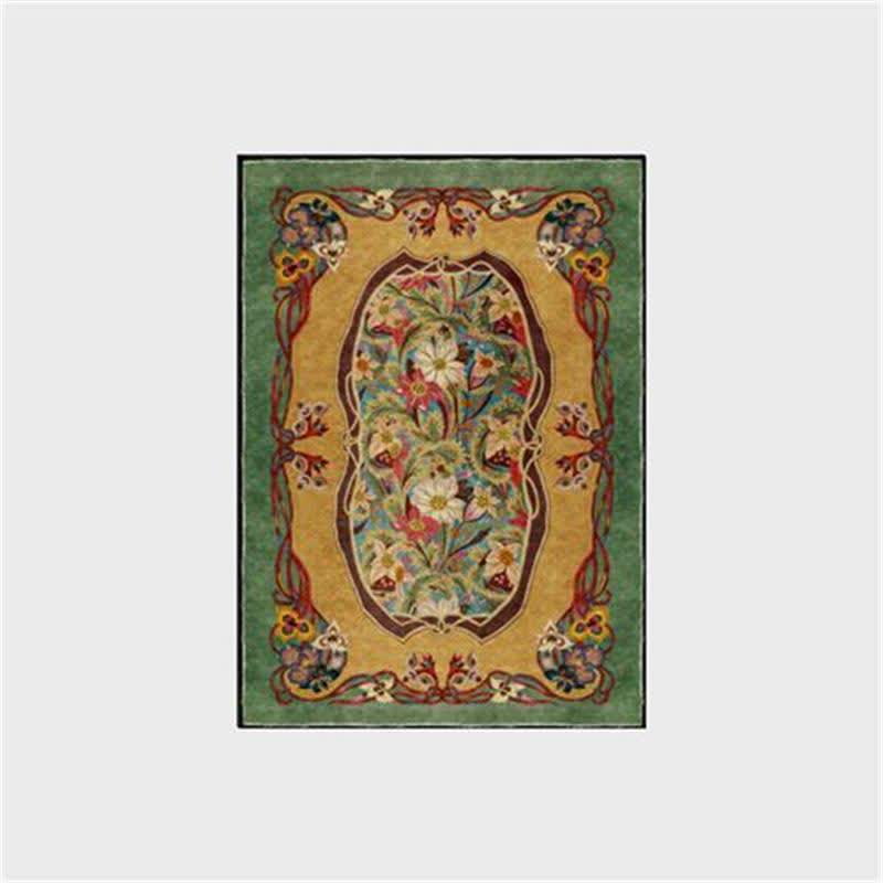 Tapis antidérapant pour l'intérieur et l'extérieur de style pastoral