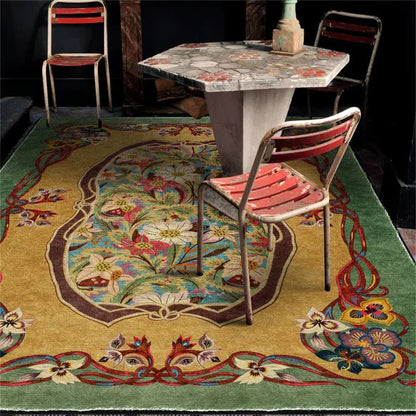 Tapis antidérapant pour l'intérieur et l'extérieur de style pastoral