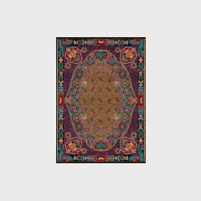 Tapis ethnique vintage pour l'intérieur et l'extérieur
