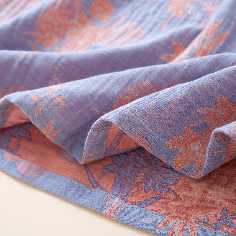 Oriental Lily – Ensemble de nuit en gaze de coton