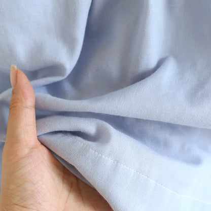 Pyjama en coton rembourré avec bordure à volants et camisole