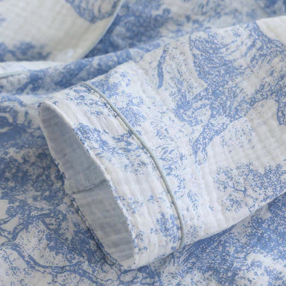 Ensemble de vêtements d'intérieur en coton avec imprimé Tiger Tree