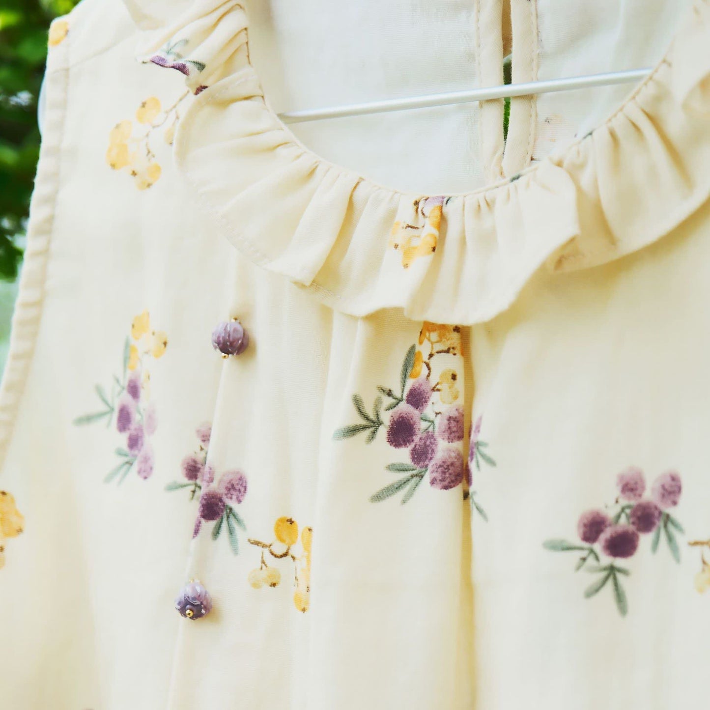Ensemble de vêtements d'intérieur sans manches en coton à imprimé nèfles