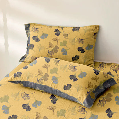 Couvre-lit en gaze de coton jacquard « Ginkgo Biloba » - image 21