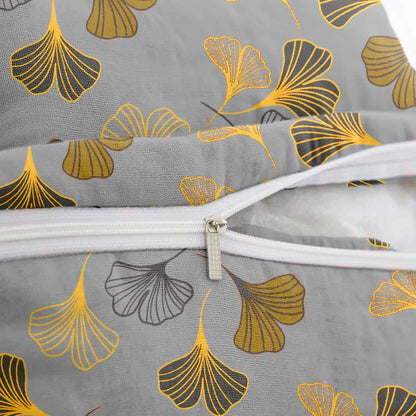 Taies d'oreiller carrées en jacquard de coton Ginkgo Biloba (2 pièces) - image 11