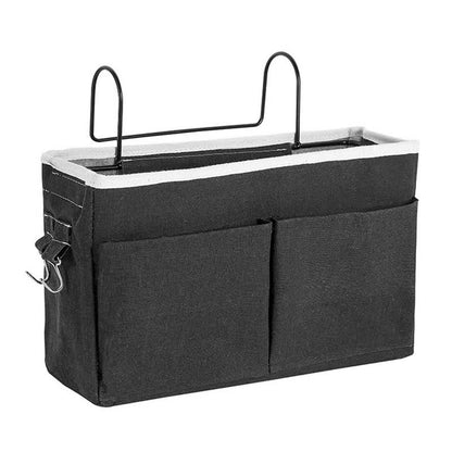 Sac de rangement suspendu pour lits de dortoir - Noir - 3 PIÈCES - 30 cm x 10 cm x 19 cm - image 6