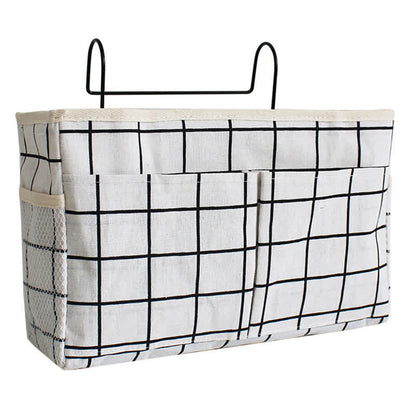 Sac de rangement suspendu pour lits de dortoir - Bloc blanc - 3 PIÈCES - 30 cm x 10 cm x 19 cm - image 12