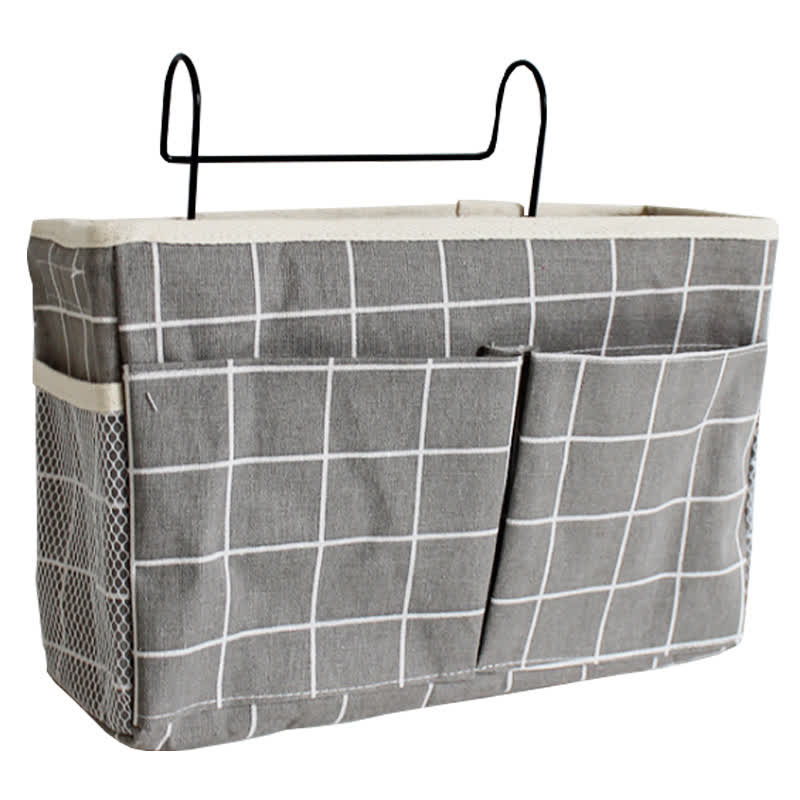 Sac de rangement suspendu pour lits de dortoir - Bloc gris - 3 PIÈCES - 30 cm x 10 cm x 19 cm - image 13