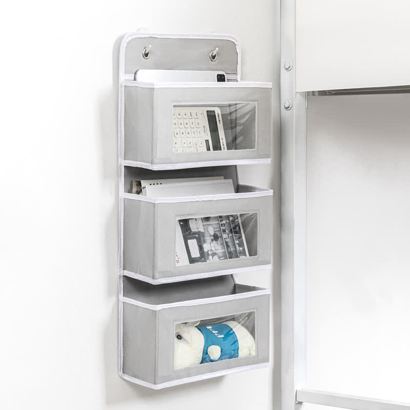 Organisateur de rangement multicouche suspendu pour dortoir - image 4