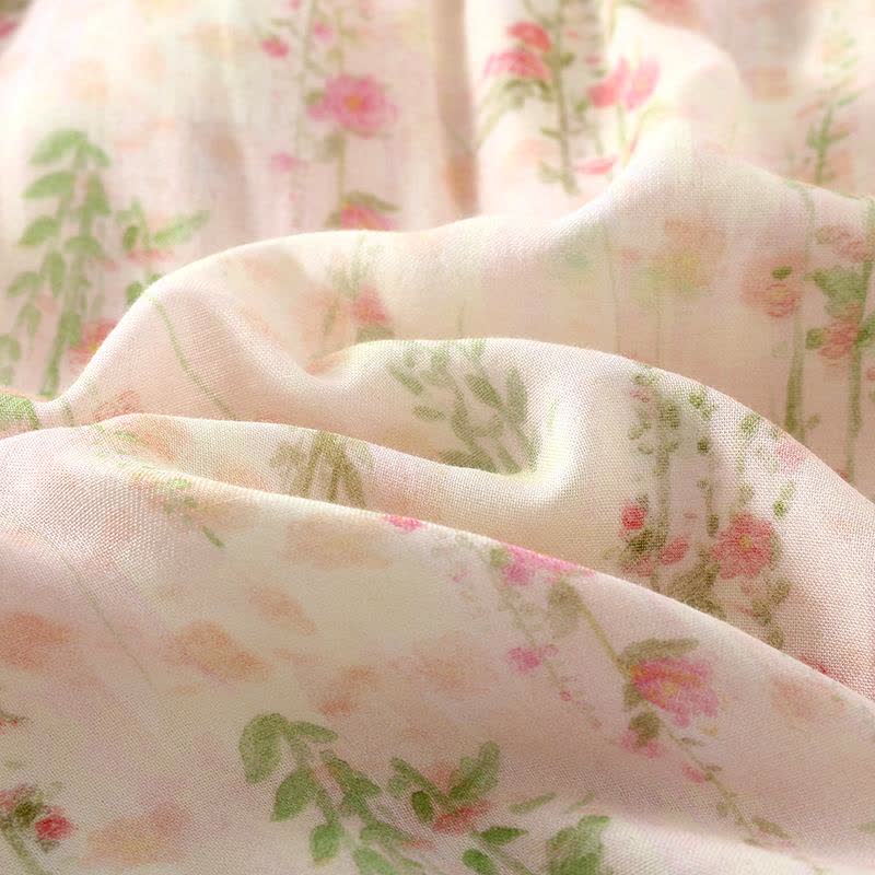 Pink Rose – Pyjama sans manches rembourré à volants - image 10