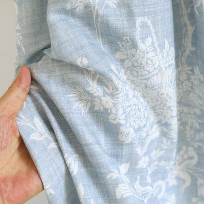 Chemise de nuit caraco en coton rembourré avec nœud rose - image 8