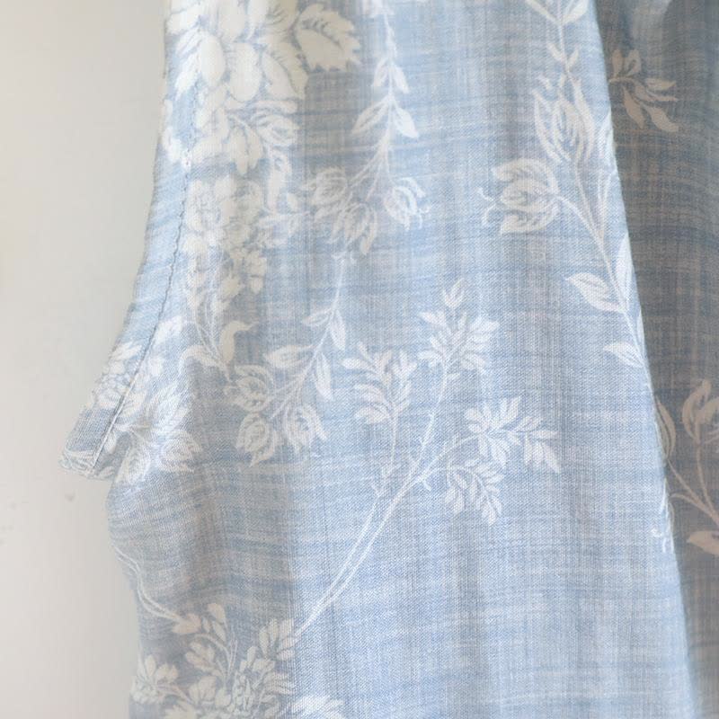 Ensemble pyjama débardeur en coton avec nœud rose - image 8