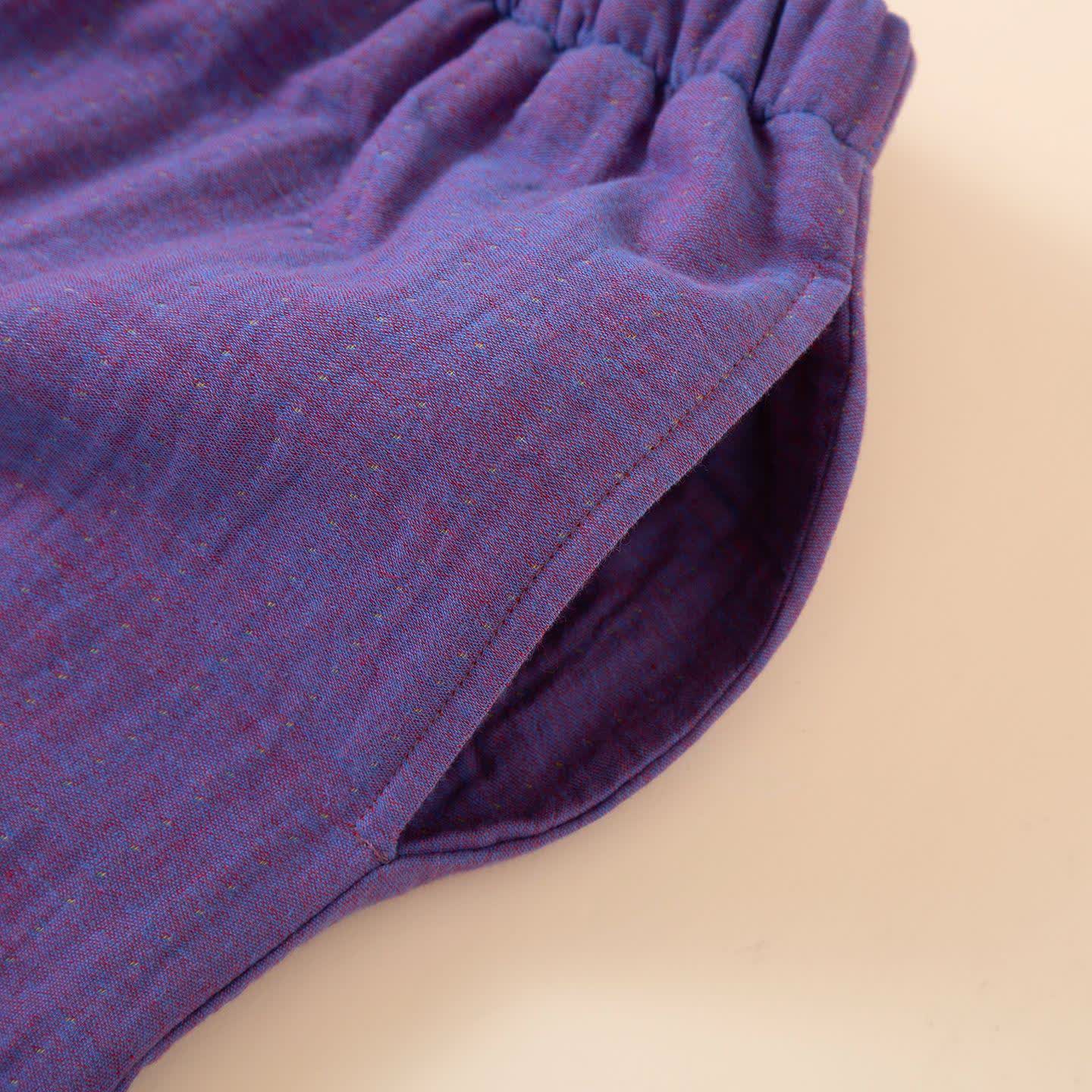 Vêtements de nuit en coton de style oriental avec pivoine et grenade - image 11