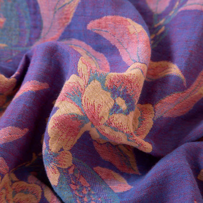 Vêtements de nuit en coton de style oriental avec pivoine et grenade - image 9