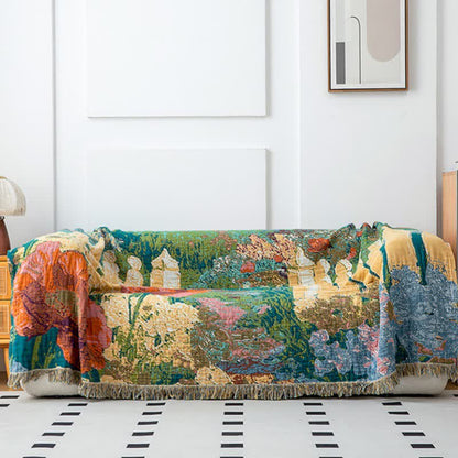 Couette florale vintage en coton biologique - image 3