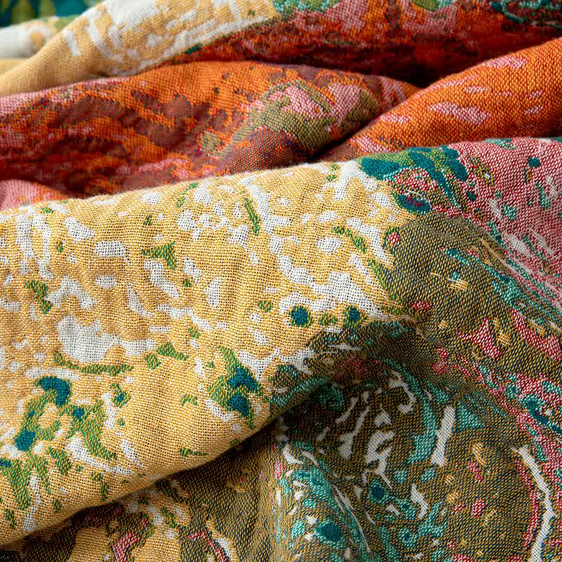 Couette florale vintage en coton biologique - image 5